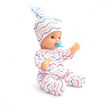 Пупс "Гриша" 22 см в переноске - фото 9