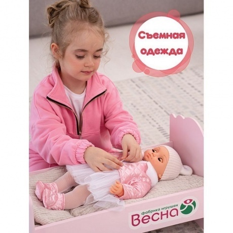 Пупс 12 Весна кукла 42 см пластмассовая - фото 13
