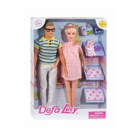 Набор "Семья" 29 см и 30 см с аксессуарами в коробке конверт,под...