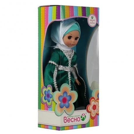 Кукла.Девочка в чеченском костюме. Весна. пластмассовая - фото 4