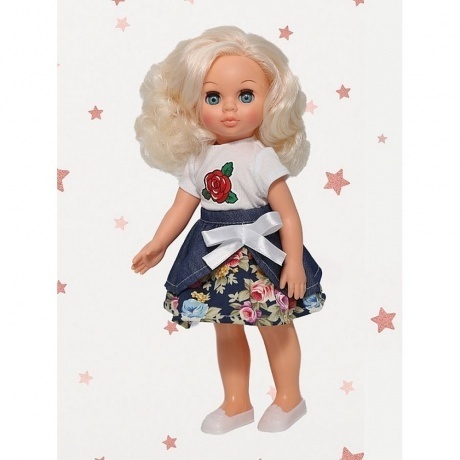 Эля цветочная поляна Весна кукла 30 см пластмассовая - фото 4