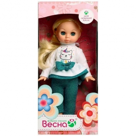 Эля мерцание весны Весна кукла 30 см пластмассовая - фото 3
