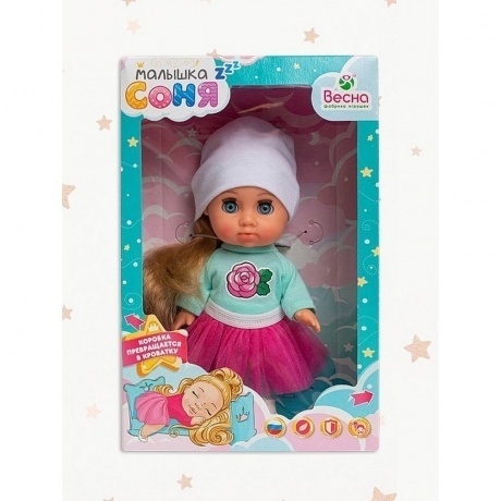 Малышка Соня зефирка 1 Весна кукла 22 см пластмассовая - фото 9