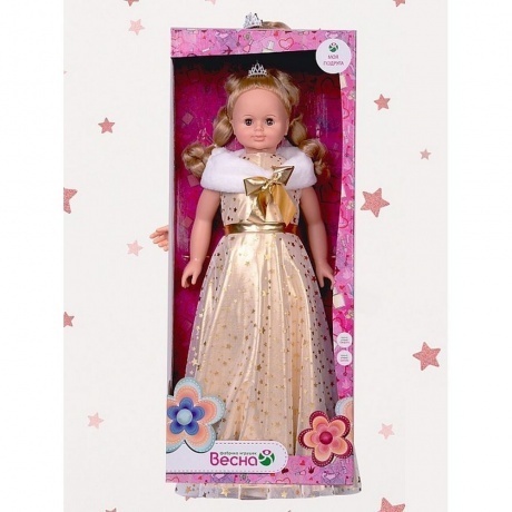 Кукла Снежана праздничная 5 Весна 83 см пластмассовая озвученная - фото 14