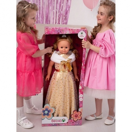 Кукла Снежана праздничная 5 Весна 83 см пластмассовая озвученная - фото 16