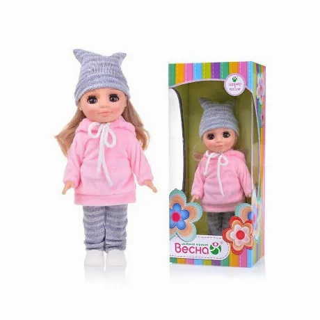 Ася 8 Весна кукла 26 см пластмассовая