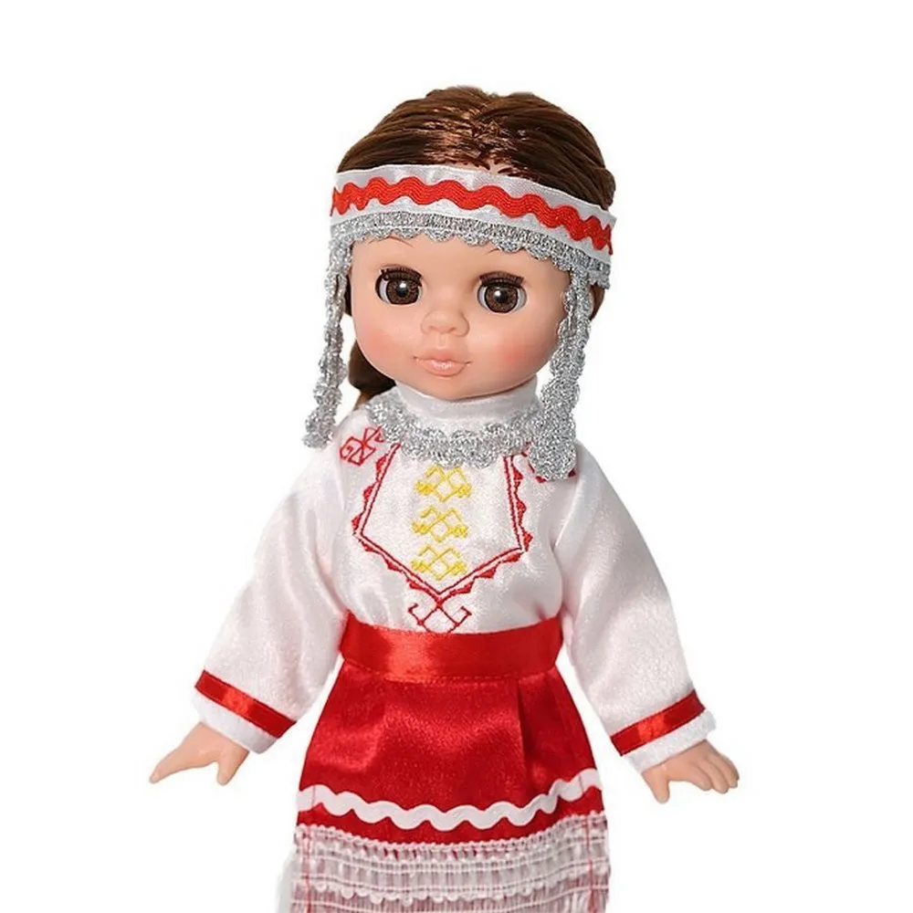 Кукла Эля Весна в чувашском костюме пластмассовая - фото 3