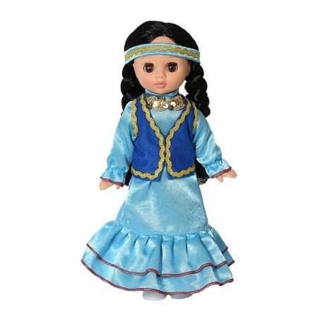 Кукла Эля Весна в башкирском костюме пластмассовая