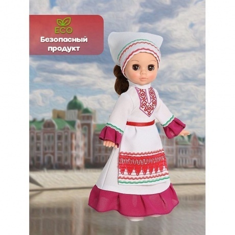 Эля Весна в марийском костюме Кукла пластмассовая - фото 11