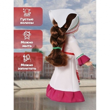 Эля Весна в марийском костюме Кукла пластмассовая - фото 9