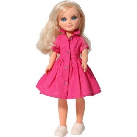Кукла Анастасия розовое лето Весна 42 см пластмассовая озвученная - фото 5