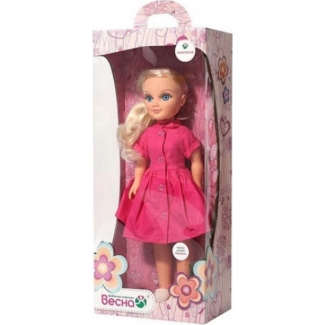 Кукла Анастасия розовое лето Весна 42 см пластмассовая озвученная - фото 9