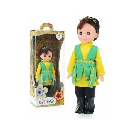 Кукла Мальчик в татарском костюме 30 см.Весна пластмассовая