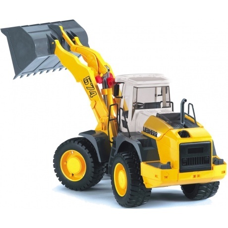 Машинка Bruder Погрузчик колёсный Liebherr  L574 с ковшом