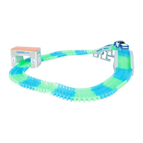 Автотрек 1Toy Полиция - фото 2