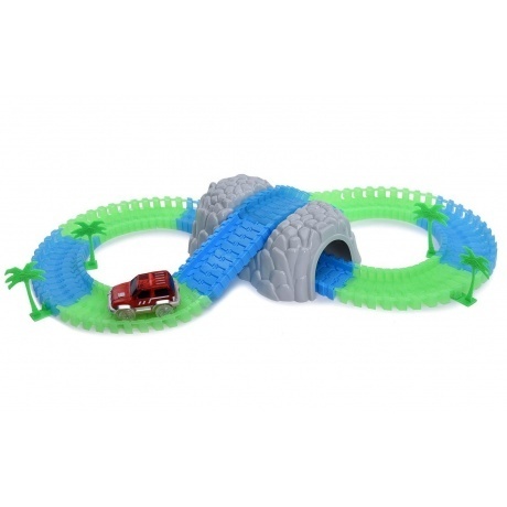 Автотрек 1Toy Большое путешествие 102 дет. Т10201 - фото 1