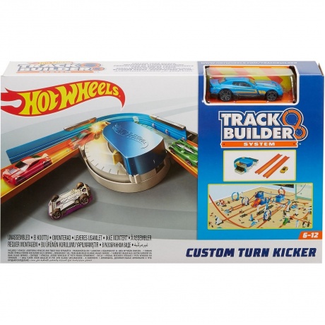 Гоночный трек Hot Wheels Track builder Custom Turn Kicker - фото 2