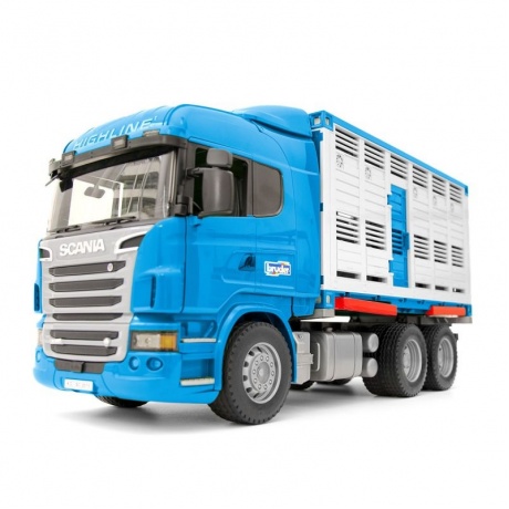 Фургон Scania для перевозки животных с коровой (подходит мод BRUDER 03-549 - фото 2