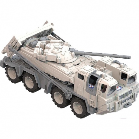 Военный тягач "Арктика" с танком 288 - фото 1