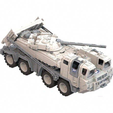 Военный тягач "Арктика" с танком 288