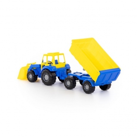 Трактор "Алтай" с прицепом №1 и ковшом 35349 - фото 2