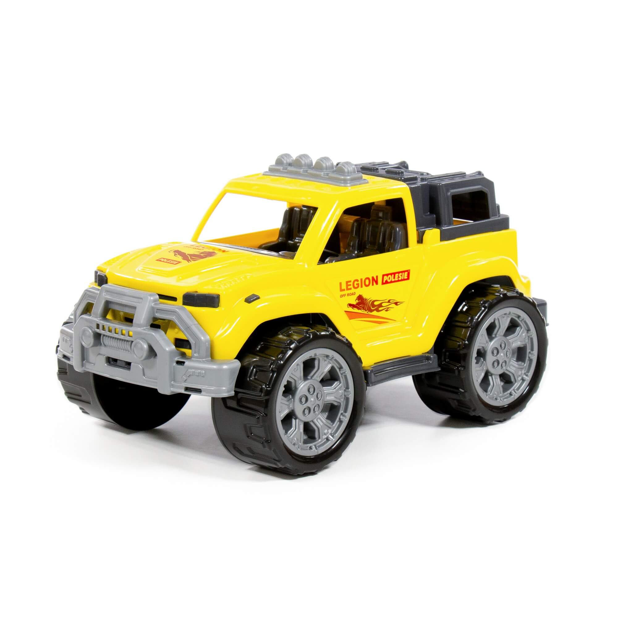 Автомобиль Легион №3 (желтый) 76038 игрушка полесье автомобиль легион патрульный n3