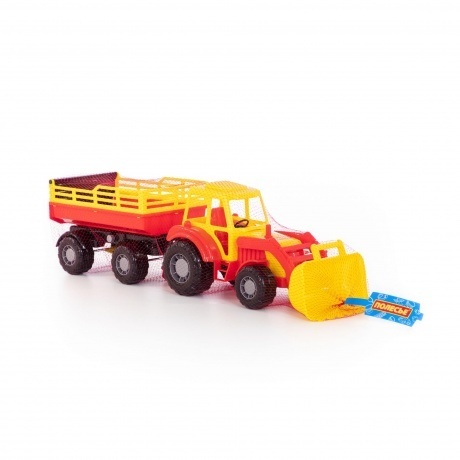 Трактор "Алтай" с прицепом № 2 и ковшом 35363 - фото 10