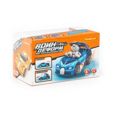 Автомобиль инерционный &quot;Воин ДЕФОРМ №2&quot; (свет,звук) 79527 - фото 6