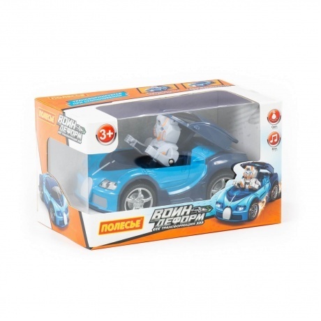 Автомобиль инерционный &quot;Воин ДЕФОРМ №2&quot; (свет,звук) 79527 - фото 7