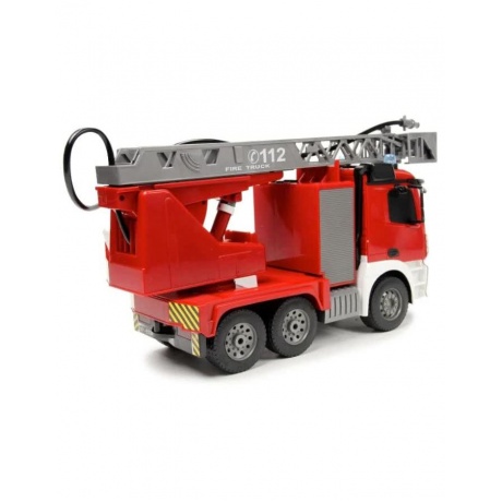 Спецтехника Пожарная машина на РУ с водяной помпой в короб звук,свет,стреляет водой до 2-х метров,вращается 360 градусо E527-003 - фото 4