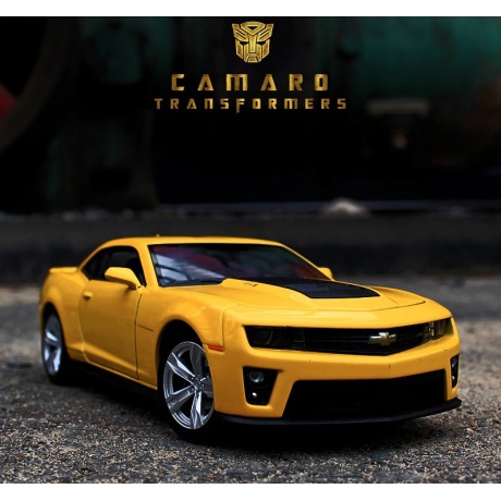 Игрушка модель машины 1:24 Chevrolet Camaro - фото 6