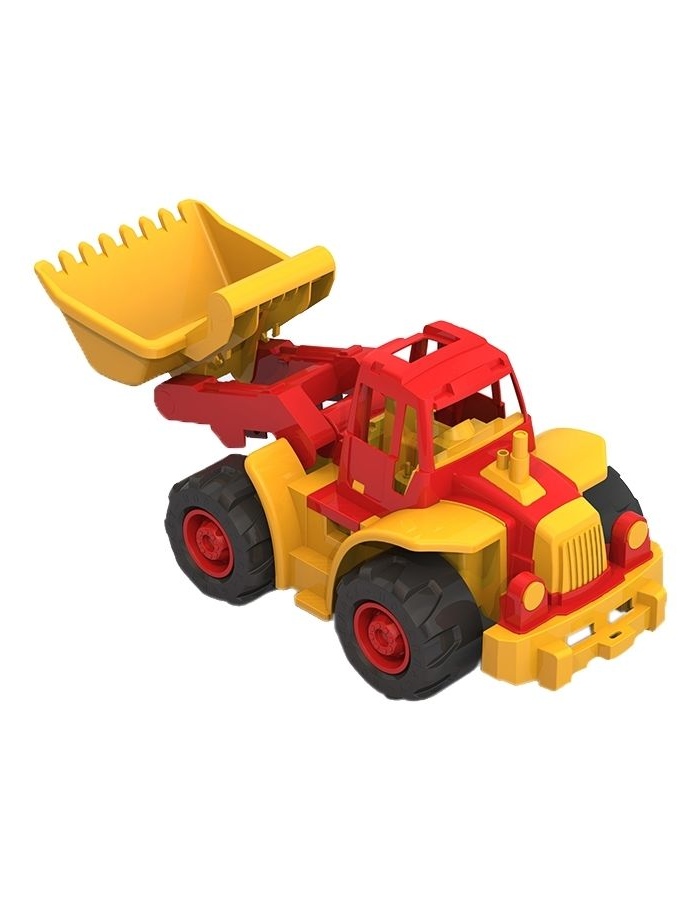Трактор Богатырь мини с грейдером 299 трактор богатырь мини с грейдером игрушечный пластмассовый 50 см нордпласт н 299