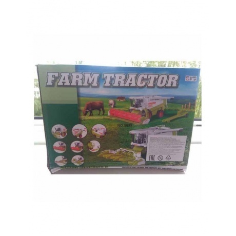 Спецтехника комбайн инерционная в коробке 8689 - фото 5