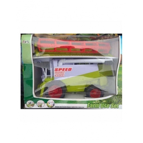 Спецтехника комбайн инерционная в коробке 8689 - фото 6