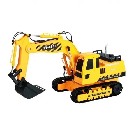 Экскаватор 1:20 на РУ (свет,звук) в коробке E511-003