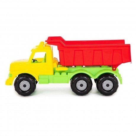 Автомобиль-самосвал "Буран"№1 (жёлто-красный) - фото 2