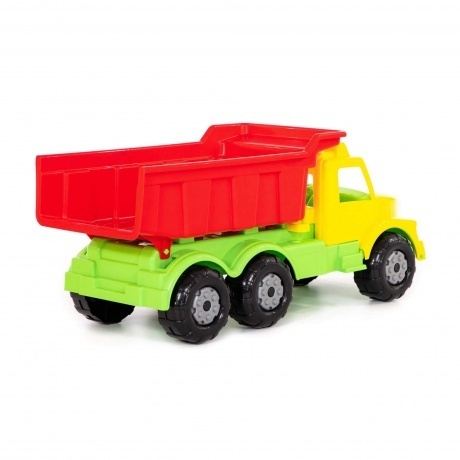 Автомобиль-самосвал "Буран"№1 (жёлто-красный) - фото 4