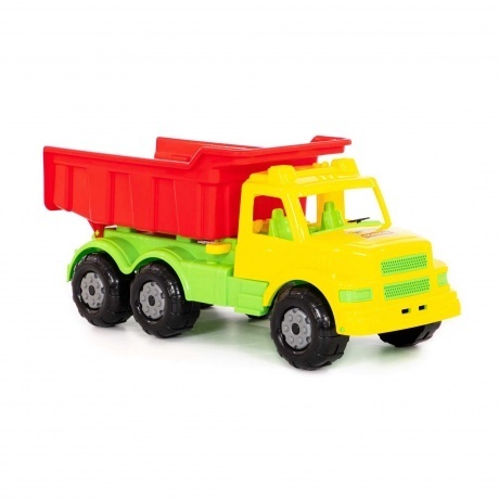 Автомобиль-самосвал "Буран"№1 (жёлто-красный) - фото 5