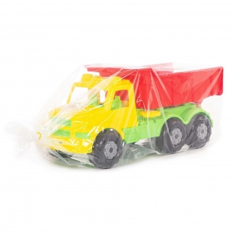 Автомобиль-самосвал "Буран"№1 (жёлто-красный) - фото 6