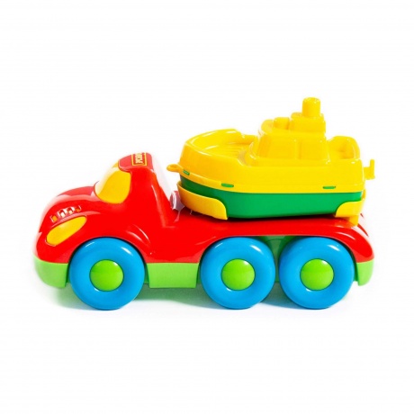 Автомобиль для перевозки кораблика "Дружок"+кораблик"Буксир" - фото 2