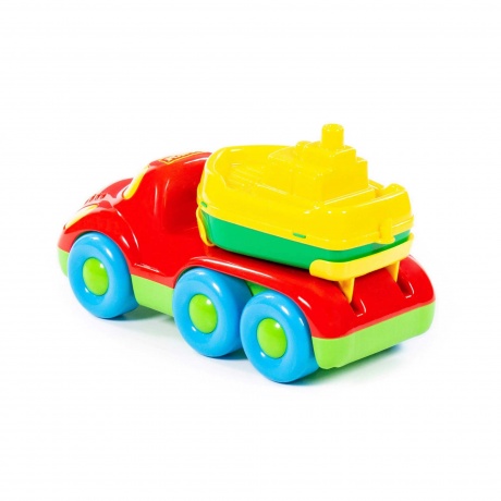 Автомобиль для перевозки кораблика "Дружок"+кораблик"Буксир" - фото 3