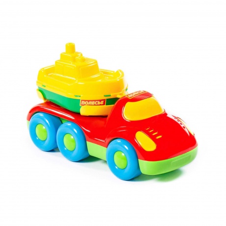 Автомобиль для перевозки кораблика "Дружок"+кораблик"Буксир" - фото 5