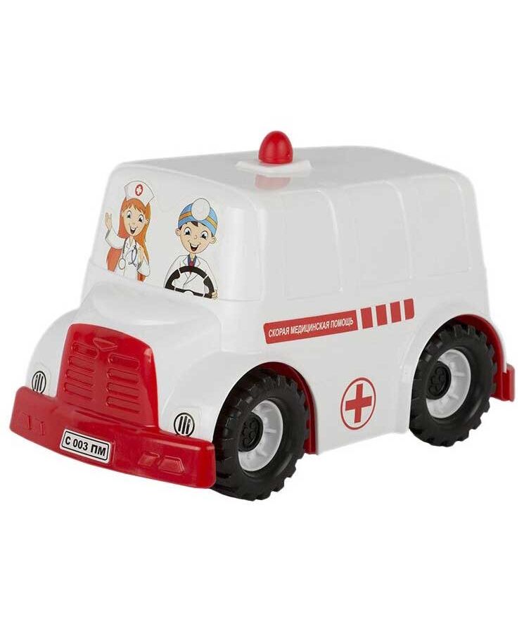 Автобус Скорая помощь У857 331892 игрушка скорая помощь happy baby ambulance машинка набор доктора 2в1