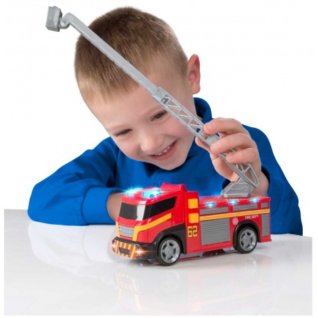 Пожарная машина Teamsterz (свет, звук) арт.1416565 - фото 9