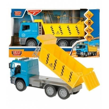 Машина ТехнопаркKamaz Самосвал 25 см пластик свет-звук артKAMDUMP-25PL-BUYE 1276₽