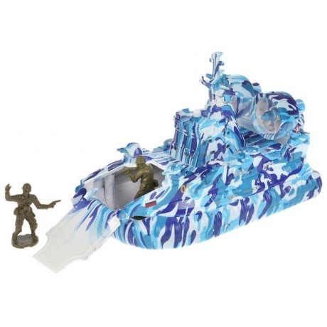 Десантный катер "Камуфляж" 18 см арт.MURENA-16SLMIL-FIGBU - фото 1