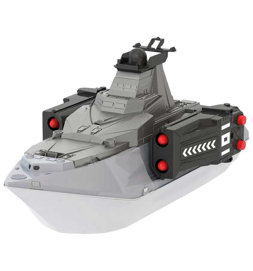 логическая игрушка катер у492 12 Катер Нордпласт с ракетными установками