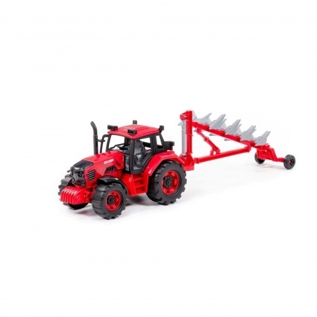 Трактор Полесье &quot;Belarus&quot; с плугом арт.91338 - фото 2