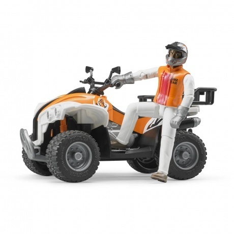 Квадроцикл BRUDER с гонщиком 63-000