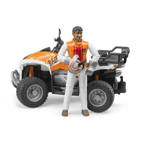 Квадроцикл BRUDER с гонщиком 63-000 - фото 2